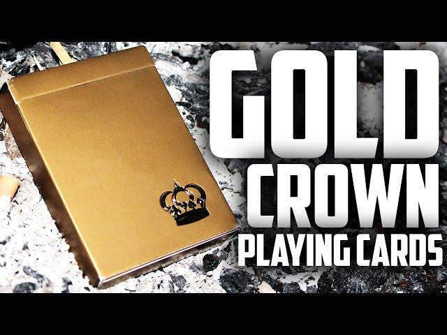 Deck Review - Gold Crown Playing Cards [HD]