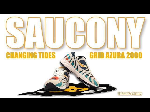 Saucony Changing Tides: A Review of the Grid Azura 2000 (Human Made Rug Unboxing)