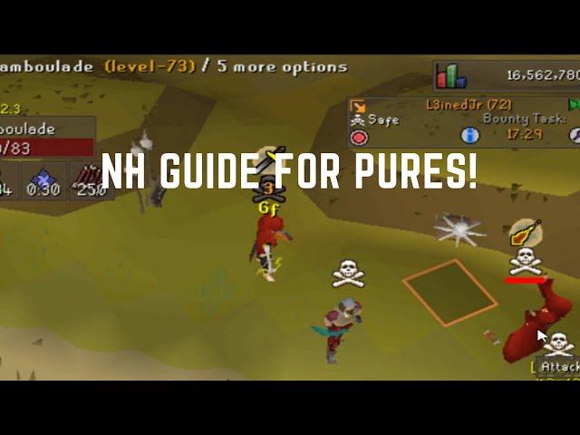 How To Pure NH! (Basics) (OSRS)