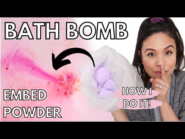 HOW I MAKE EMBED POWDER / my entire process, lush's patent