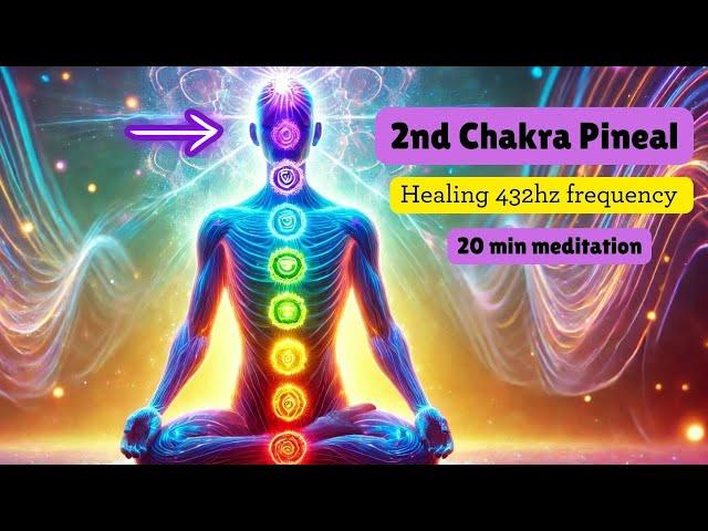 Third Eye Charka | Healing 432hz frequency | Quantum Music | Meditation