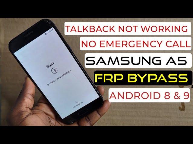 Samsung A5 2017 Frp Bypass Android 8.0 | Samsung A520, A520F Google Account Remove