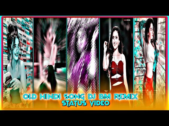 Old Hindi Song Humming Bass Status Video Editing || Alight Motion Video Editing  Dj BM Remix Status