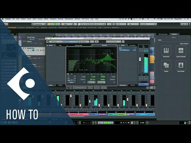 How to Use the Channel EQ in Cubase | Q&A with Greg Ondo