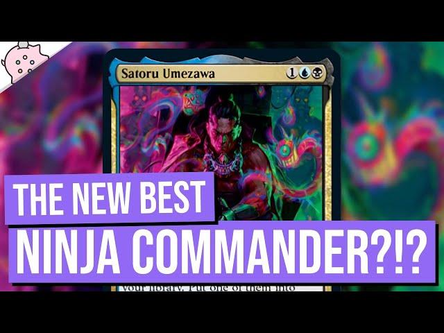 The New Best Ninja Commander?!? | Satoru Umezawa | Kamigawa: Neon Dynasty Spoiler | MTG