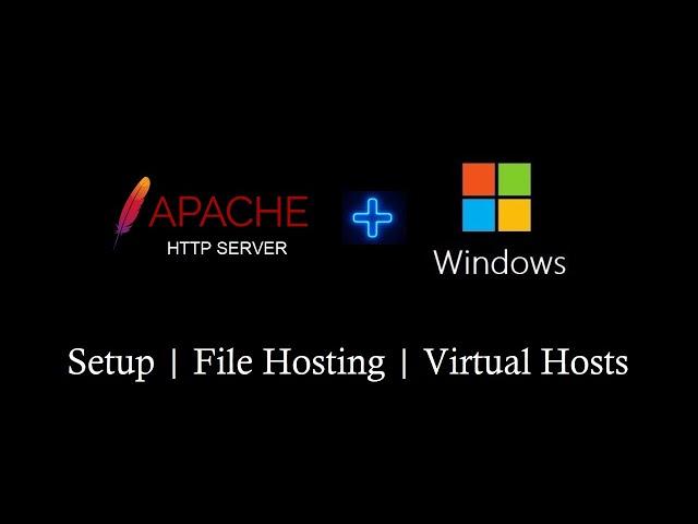 Setup Apache Server in Windows using apache lounge