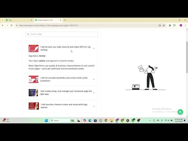 Fiverr gig active checker 2024.gig active or not active.