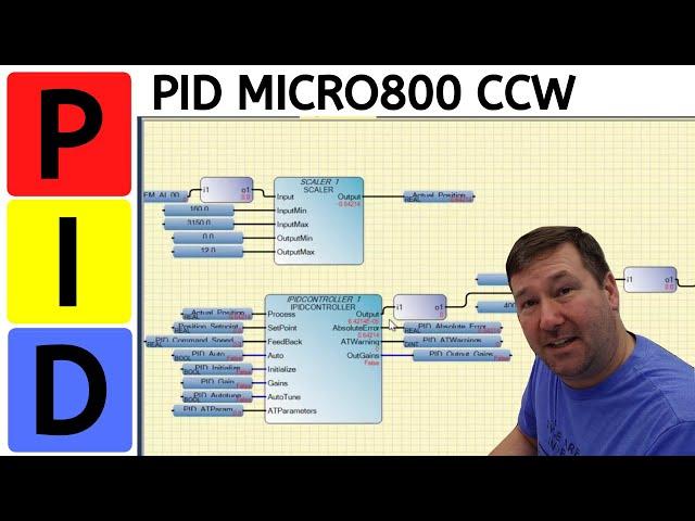 Micro800 PID instruction in CCW