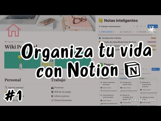 Tutorial Notion #1: ¿Cómo usar Notion? 2024  Curso desde cero en español paso a paso