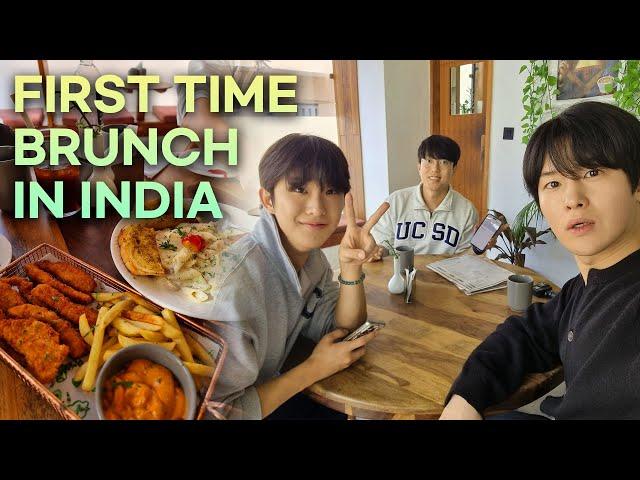 Korean Dost found Amazing Brunch Cafe in Jaipur ‼️| KD INDIA 2024 ep.3