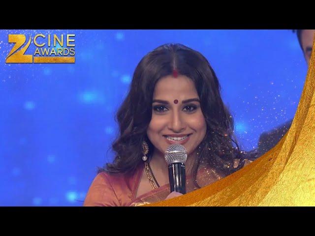 Zee Cine Awards 2013 Best Actor Female Jury Vidya Balan For Kahaani