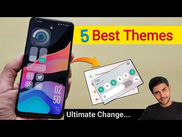 5 BEST realme themes  - Universal Themes [ Settings & Notification changed ]