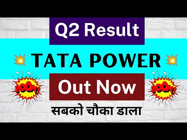 Tata power q2 result 2023 • Tata power q2 result • Tata power share latest news • Tata power share