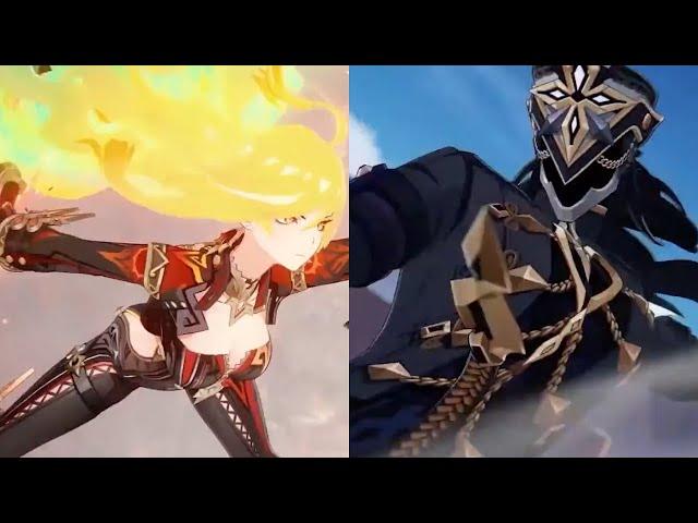 Pyro Archon vs Capitano - Genshin Impact 5.0 Teaser