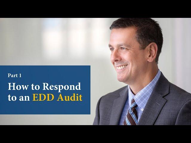 How to Reply to an EDD Audit Letter - Part 1