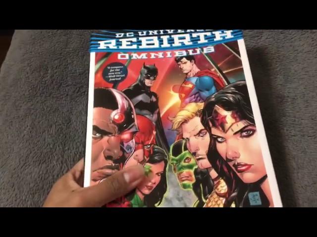 DC Universe Rebirth Omnibus Unboxing