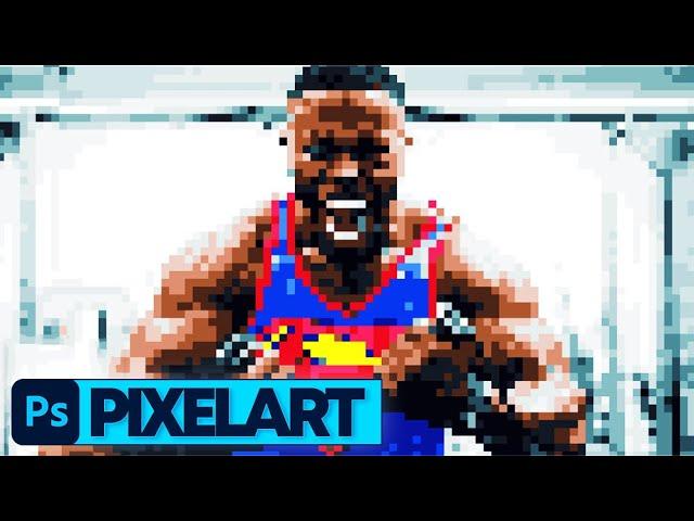 Photoshop Tutorial: Foto in 8-Bit Pixelart verwandeln