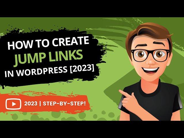 How To Create Jump Links In WordPress 2023 [FAST]