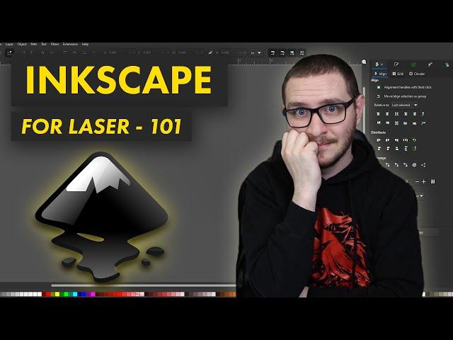 INKSCAPE for Laser Engraving 101 | Vector Editing for Ezcad and Lightburn