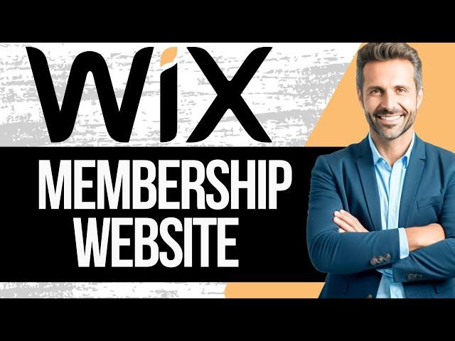 How To Create A Membership Website With Wix | Wix Subscription Website