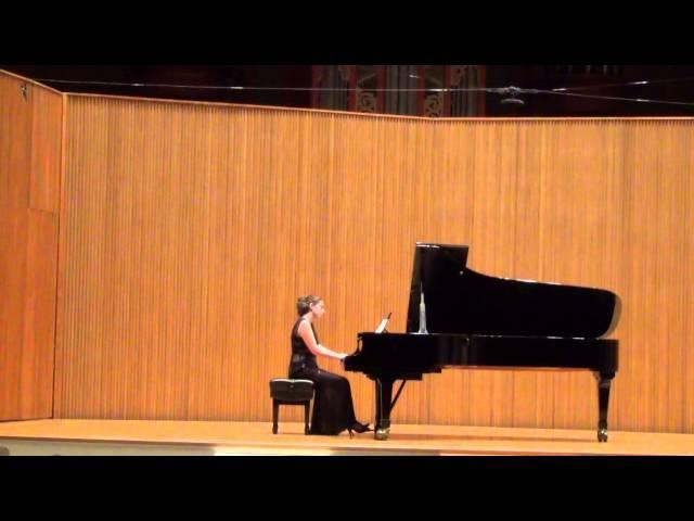 Rachael Shapiro, Bach, Partita No  6 in E minor, Toccata