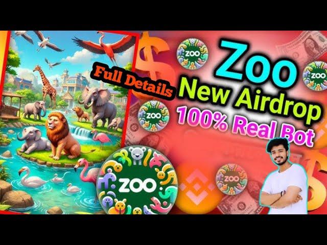 How To Play Zoo Coin Full Detail | Zoo Coin Airdrop | Zoo Coin Listing Date | Zoo Airdrop New Update