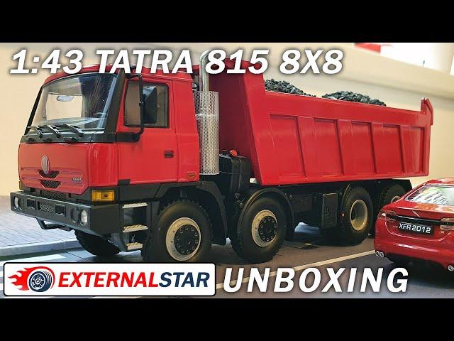 Unboxing: Tatra 815 8x8 KADEN 1:43 scale diecast model