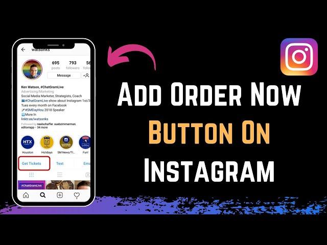 How to Add Order Now Button on Instagram !