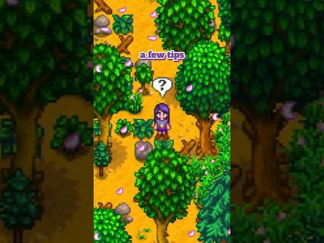 Tips For Beginner’s in Stardew Valley! #stardew