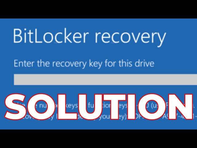 Fix BitLocker Problem After Windows Update on Dell Laptop