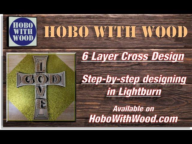 How To Make A 6 Layer Cross Design