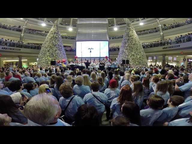 Zach Sobiech KS95 Largest "Clouds" Choir