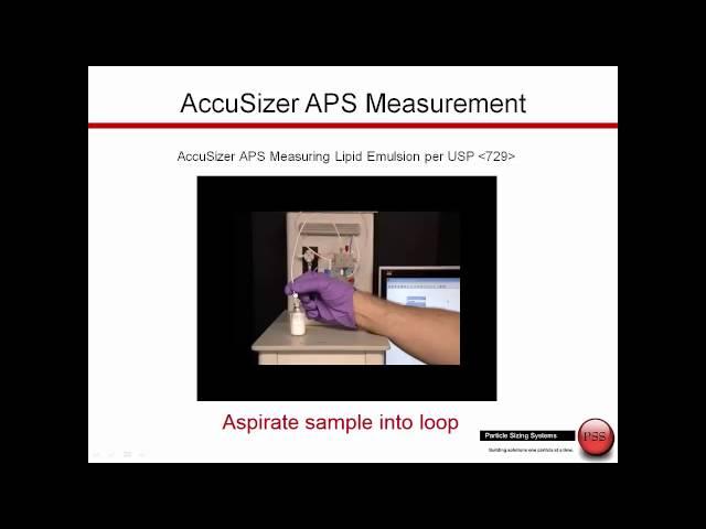 Short Introduction to the AccuSizer APS