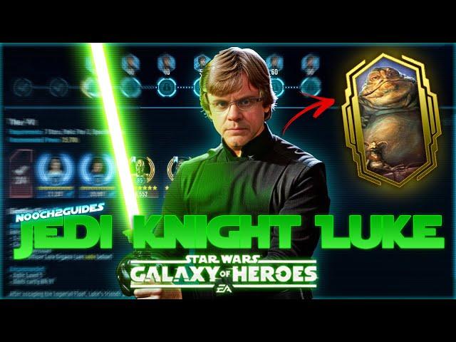 The Ultimate Jedi Knight Luke Farming Guide in Star Wars Galaxy of Heroes!