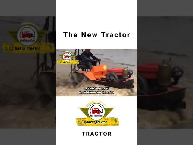 Traktor Perahu Super Cepat #shorts #tractor