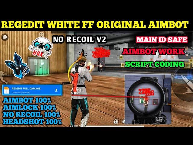 Free Fire Auto Headshot Config File Macro Aimbot + No Recoil Regedit ‼️ Antiban VIP Script 