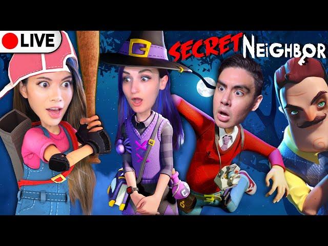 LIVE Secret Neighbor: Kubz Scouts, LaurenzSide, Smajor, Joey Graceffa, Showthyme | Gloom