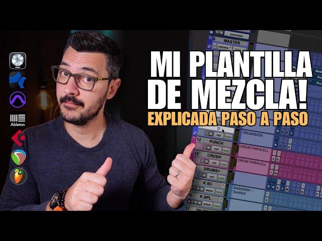 Te muestro mi plantilla 2024 y mezclamos un tema con ella! | Plugins, Mix bus, efectos y envíos