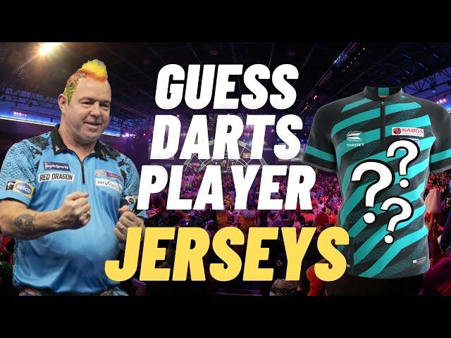 GUESS the Darts Players by their JERSEYS  #13