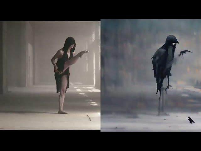 Cannes 2022 Winner Ai Animated short "The Crow" Making of