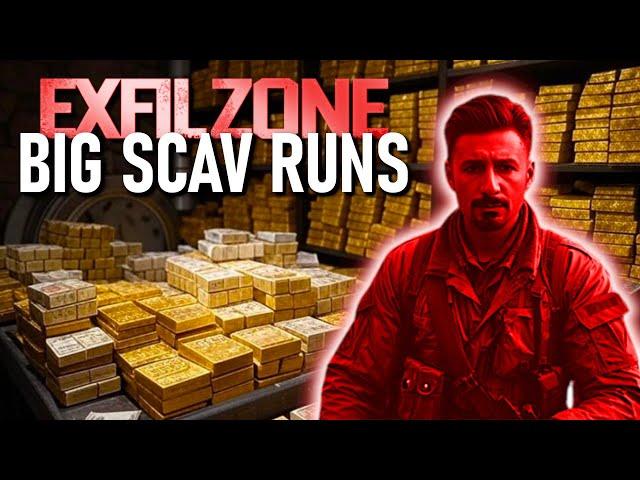 Making BIG LOOT From Scavenger Runs In Contractors ExfilZone!