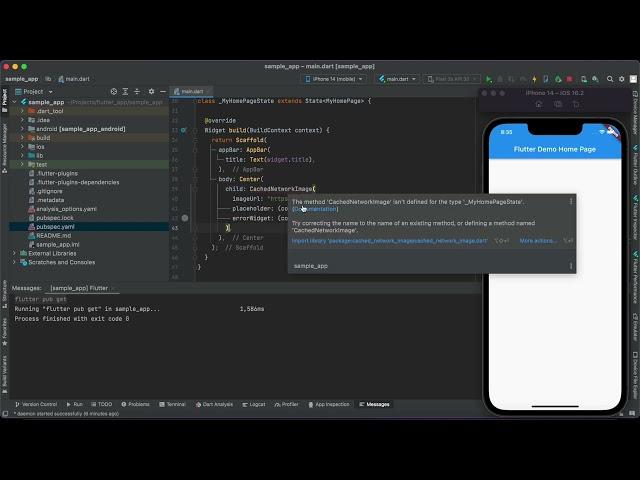 Flutter Unhandled Exception: MissingPluginException