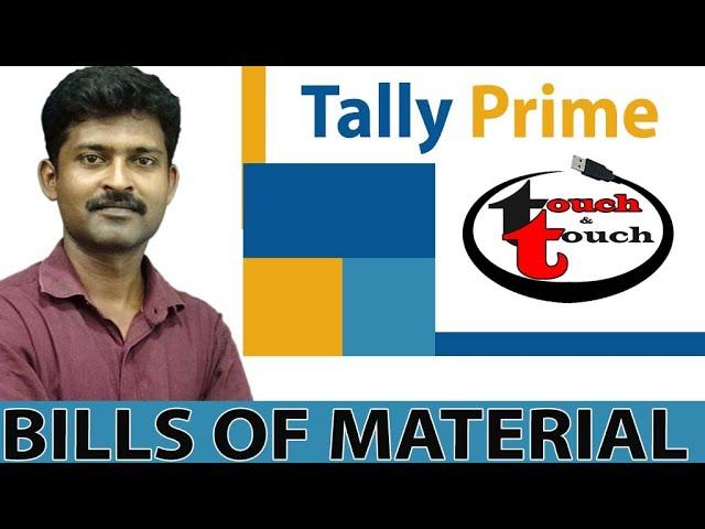 MANUFACTURING JOURNAL TALLY PRIME TAMIL TUTORIAL