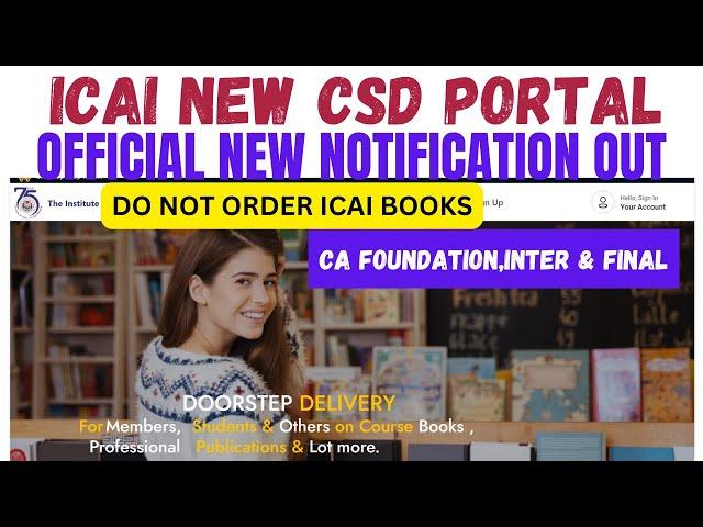 Please Don’t order ICAI books | CA Foundation,Inter & Final