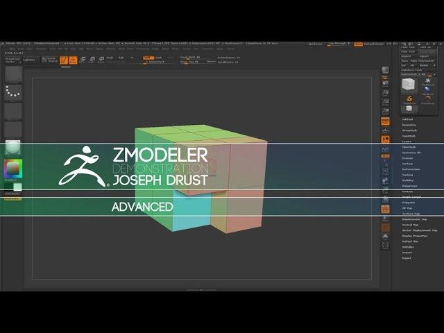 ZBrush ZModeler Introduction - Advanced