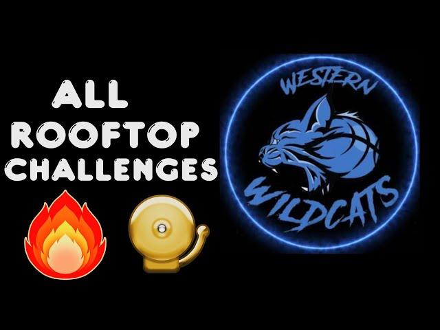 NBA 2K22 Western WIldcats All Rooftop Challenges (CITY SLAM)