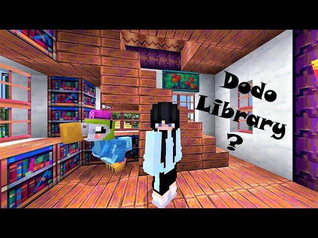 Baby Dinos in Minecraft!  DODOS & THE GREAT LIBRARIAN HEIST