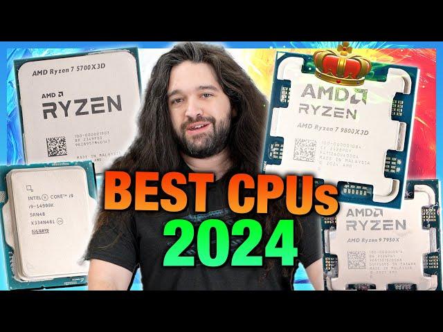 Best CPUs of 2024 (Intel vs. AMD): Gaming, Production, Budget, & Efficiency