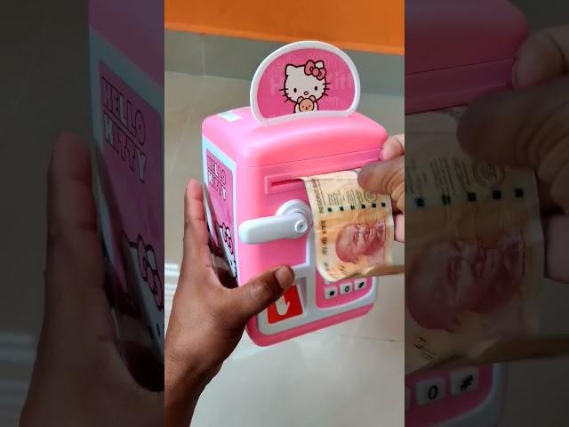 Trending piggy bank unboxing & review||kini ATM piggy bank #shorts#piggy#toyreview #miniatm#atm