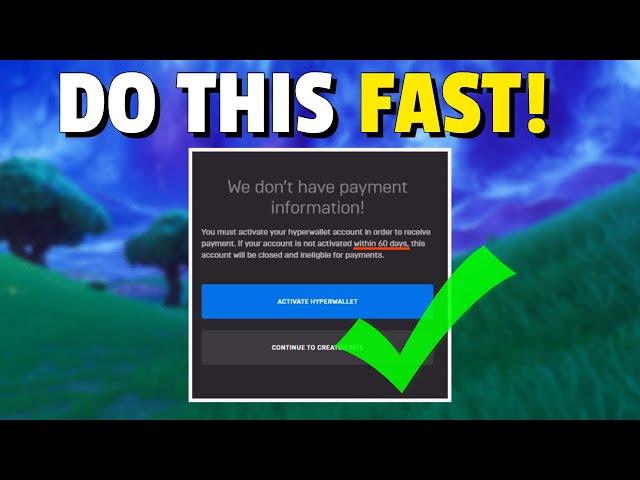 How To Complete TAX PROFILE For Support A Creator Code In Fortnite!